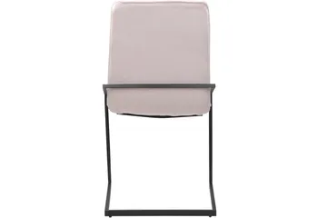 Lamallola Spisestol - Sølv/Svart - Møbler - Stoler - Spisestuestoler & kjøkkenstoler