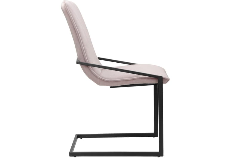 Lamallola Spisestol - Sølv/Svart - Møbler - Stoler - Spisestuestoler & kjøkkenstoler