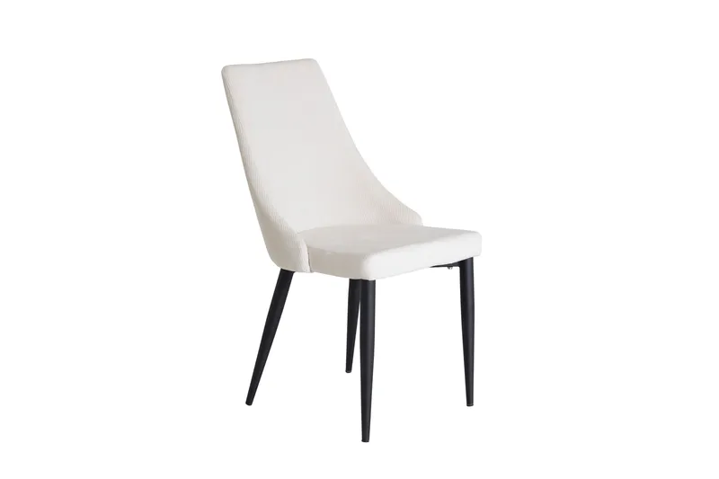 Leone Spisestol, Svart/Beige