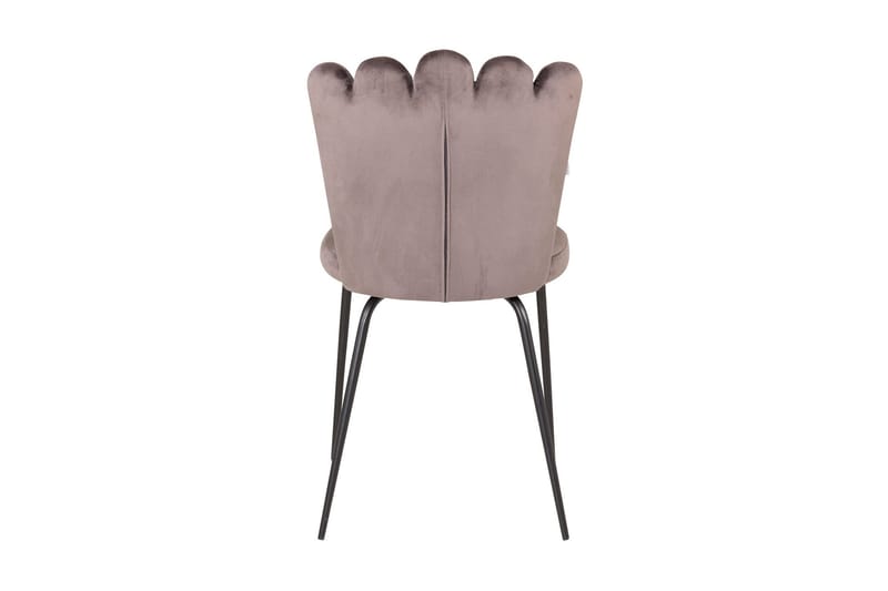 Limhamn Karmstol Sammet - Grå - Møbler - Stoler - Spisestuestoler & kjøkkenstoler