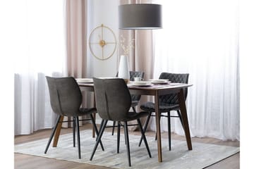 Lisle Stol 2-pk - Grå - Møbler - Stoler - Spisestuestoler & kjøkkenstoler