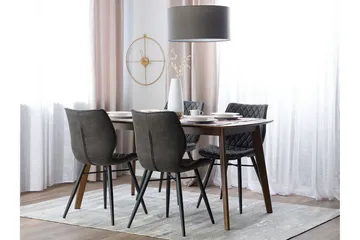 Lisle Stol 2-pk - Grå - Møbler - Stoler - Spisestuestoler & kjøkkenstoler