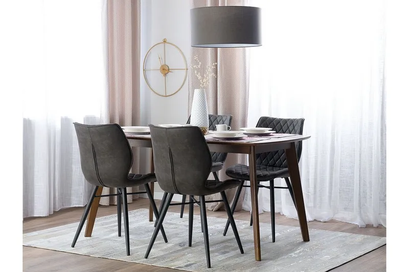 Lisle Stol 2-pk - Grå - Møbler - Stoler - Spisestuestoler & kjøkkenstoler