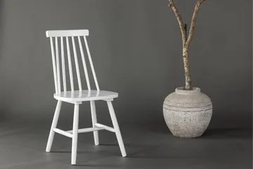 Lönneberga Spisestol - Hvit - Møbler - Stoler - Spisestuestoler & kjøkkenstoler