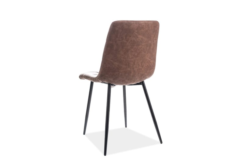 Looki Spisestol - Kunstskinn/Brun - Møbler - Stoler - Spisestuestoler & kjøkkenstoler