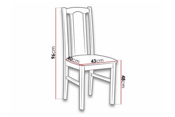 Lufti Spisestol - Brun - Møbler - Stoler - Spisestuestoler & kjøkkenstoler