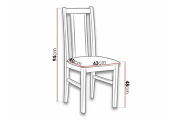 Lufti Spisestol - Brun - Møbler - Stoler - Spisestuestoler & kjøkkenstoler
