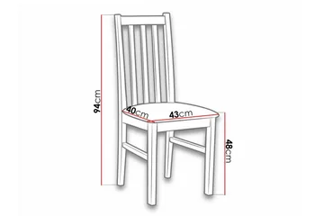 Lufti Spisestol - Brun - Møbler - Stoler - Spisestuestoler & kjøkkenstoler