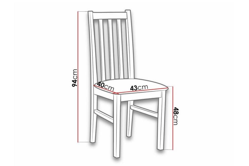 Lufti Spisestol - Brun - Møbler - Stoler - Spisestuestoler & kjøkkenstoler