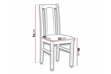 Lufti Spisestol - Brun - Møbler - Stoler - Spisestuestoler & kjøkkenstoler