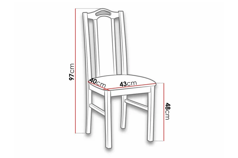 Lufti Spisestol - Brun - Møbler - Stoler - Spisestuestoler & kjøkkenstoler