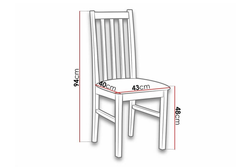 Lufti Spisestol - Hvid - Møbler - Stoler - Spisestuestoler & kjøkkenstoler