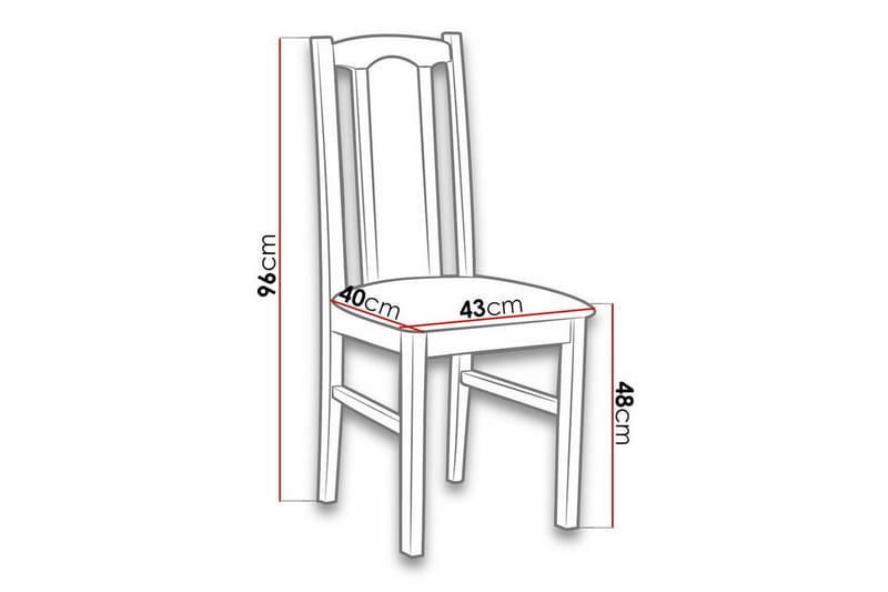 Lufti Spisestol - Hvid - Møbler - Stoler - Spisestuestoler & kjøkkenstoler