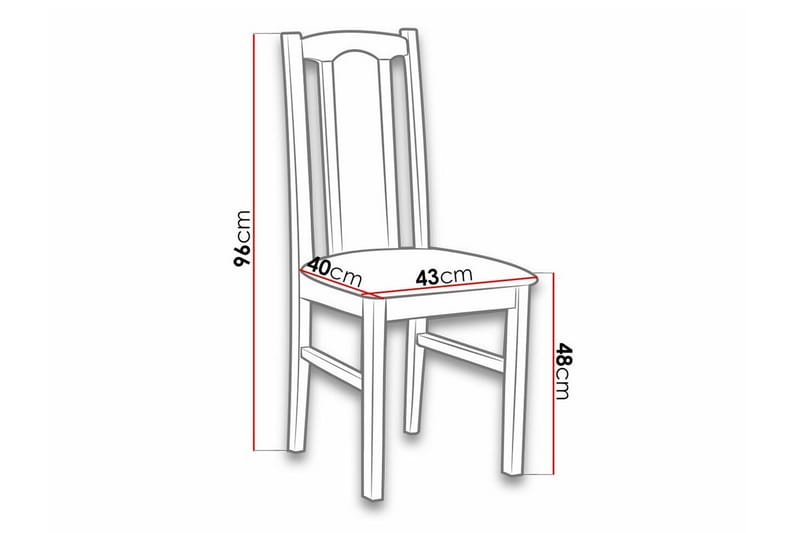 Lufti Spisestol - Svart - Møbler - Stoler - Spisestuestoler & kjøkkenstoler