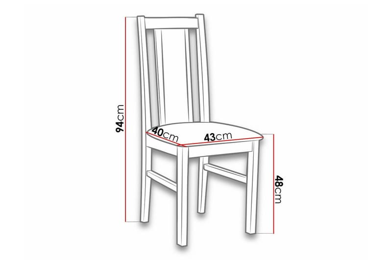 Lufti Spisestol - Svart - Møbler - Stoler - Spisestuestoler & kjøkkenstoler