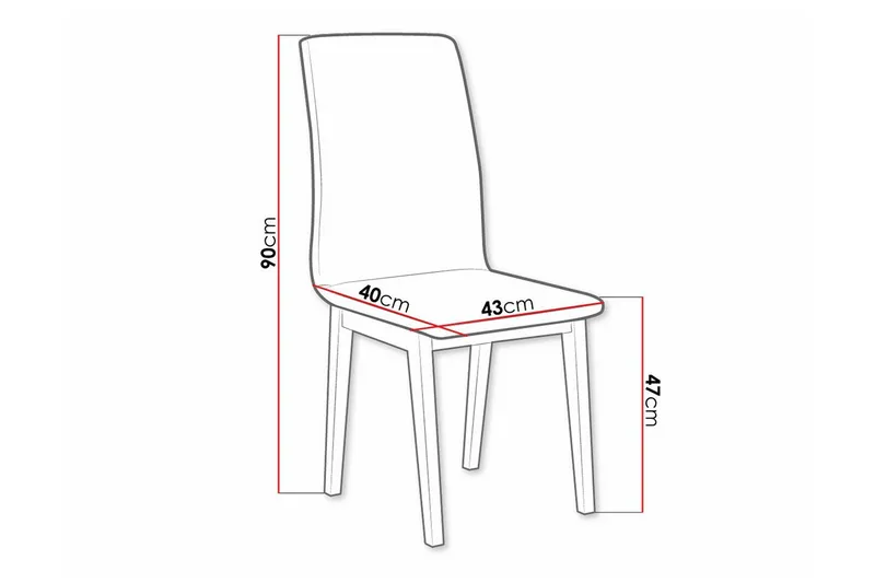 Majors Spisestol - Brun - Møbler - Stoler - Spisestuestoler & kjøkkenstoler