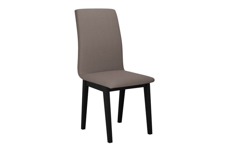 Majors Spisestol i Stoff med Trebein, Taupe