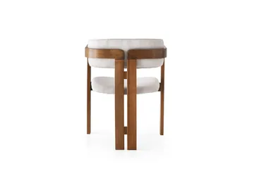 Mamuna Karmstol - Valnøtt - Møbler - Stoler - Spisestuestoler & kjøkkenstoler