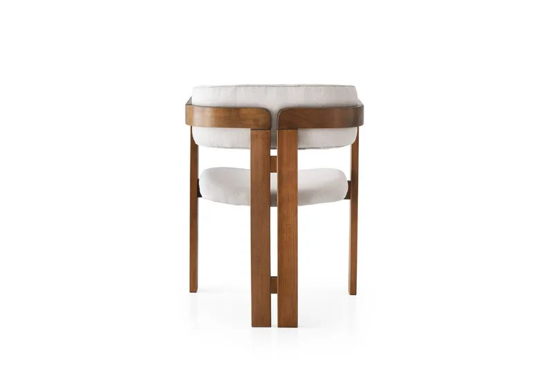 Mamuna Karmstol - Valnøtt - Møbler - Stoler - Spisestuestoler & kjøkkenstoler