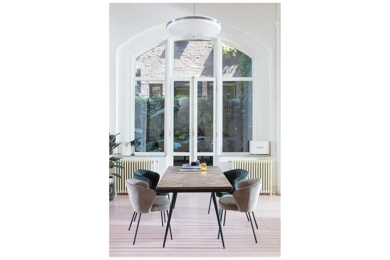 Margoe Spisestol Fløyel - Møbler - Stoler - Spisestuestoler & kjøkkenstoler