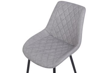 Maribel Stol 2-pk - Grå - Møbler - Stoler - Spisestuestoler & kjøkkenstoler