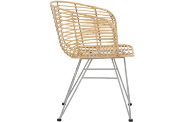 Marlee Karmstol - Natur - Møbler - Stoler - Spisestuestoler & kjøkkenstoler