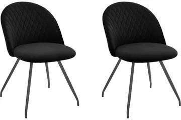 Masooma Spisestol - Svart - Møbler - Stoler - Spisestuestoler & kjøkkenstoler