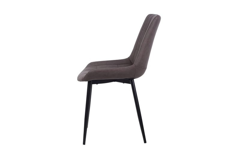 Melrose Design Spisestol i Kunstlær - Brun - Møbler - Stoler - Spisestuestoler & kjøkkenstoler