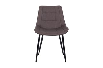 Melrose Design Spisestol i Kunstlær - Brun - Møbler - Stoler - Spisestuestoler & kjøkkenstoler