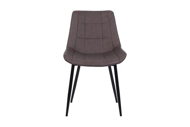 Melrose Design Spisestol i Kunstlær, Brun