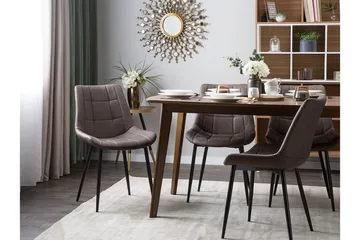 Melrose Stol 2-pk - Brun - Møbler - Stoler - Spisestuestoler & kjøkkenstoler