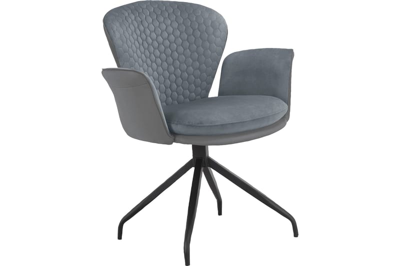 Menaka Karmstol - Antrasitt - Møbler - Stoler - Spisestuestoler & kjøkkenstoler