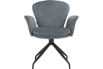 Menaka Karmstol - Antrasitt - Møbler - Stoler - Spisestuestoler & kjøkkenstoler