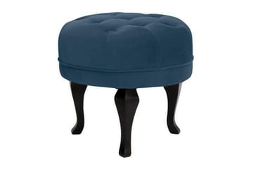 Merit Spisestol Fløyel - Blå - Møbler - Stoler - Lenestoler