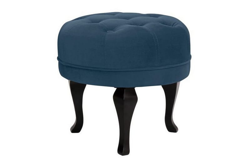 Merit Spisestol Fløyel - Blå - Møbler - Stoler - Lenestoler