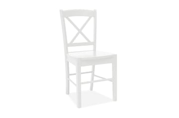 Mevia Spisestol - Hvit - Møbler - Stoler - Spisestuestoler & kjøkkenstoler