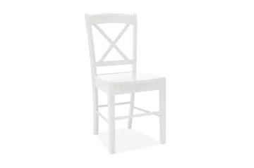 Mevia Spisestol - Hvit - Møbler - Stoler - Spisestuestoler & kjøkkenstoler