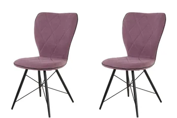 Mimia Spisestol 2-pk - Lilla - Møbler - Stoler - Spisestuestoler & kjøkkenstoler