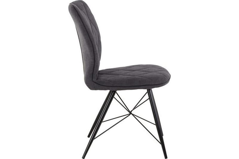 Mimia Spisestol 2-pk - Antrasitt - Møbler - Stoler - Spisestuestoler & kjøkkenstoler