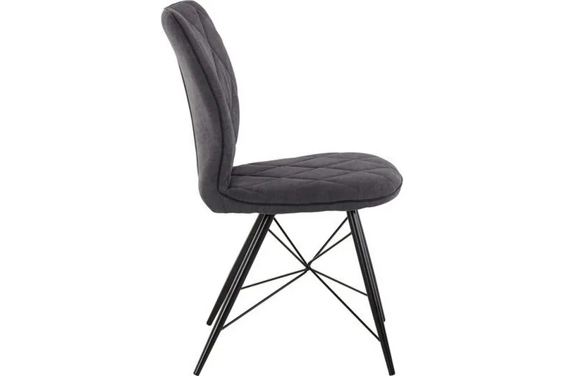 Mimia Spisestol 2-pk - Antrasitt - Møbler - Stoler - Spisestuestoler & kjøkkenstoler