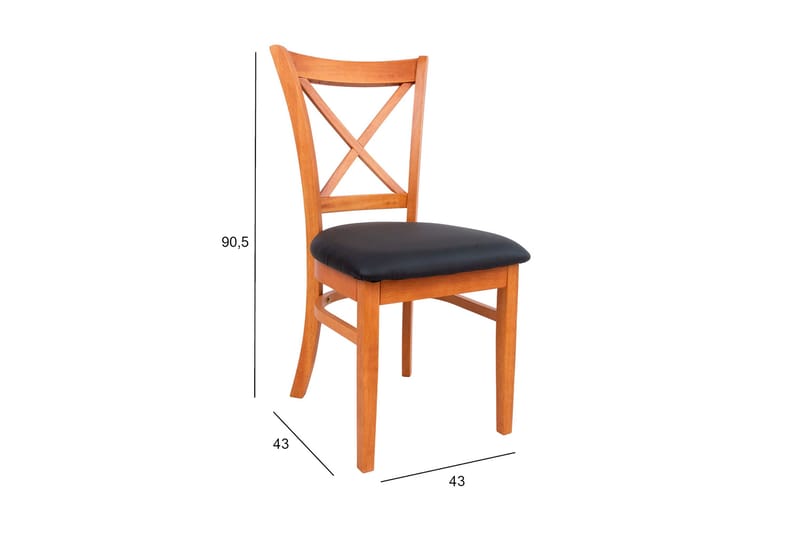 Mix&Match Stol Svart - Møbler - Stoler - Spisestuestoler & kjøkkenstoler