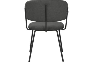 Moinara Karmstol - Antrasitt - Møbler - Stoler - Spisestuestoler & kjøkkenstoler