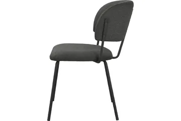 Moinara Karmstol - Antrasitt - Møbler - Stoler - Spisestuestoler & kjøkkenstoler