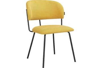 Moinara Karmstol - Gul - Møbler - Stoler - Spisestuestoler & kjøkkenstoler