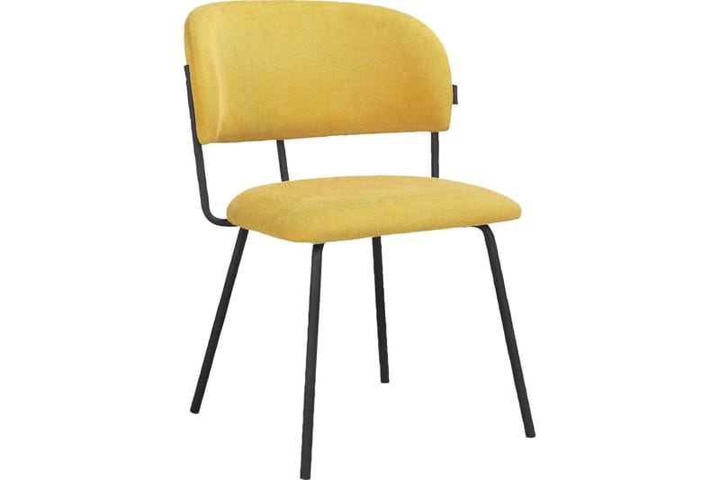 Moinara Karmstol - Gul - Møbler - Stoler - Spisestuestoler & kjøkkenstoler