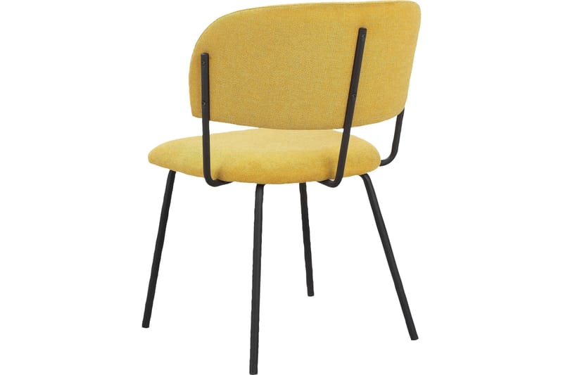 Moinara Karmstol - Gul - Møbler - Stoler - Spisestuestoler & kjøkkenstoler