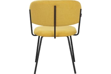Moinara Karmstol - Gul - Møbler - Stoler - Spisestuestoler & kjøkkenstoler