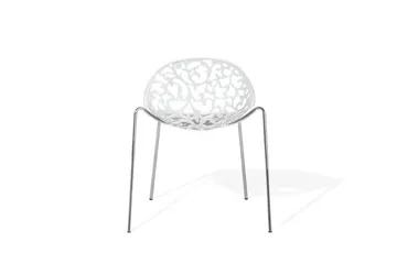 Mumford Stol 2-pk - Hvit - Møbler - Stoler - Spisestuestoler & kjøkkenstoler