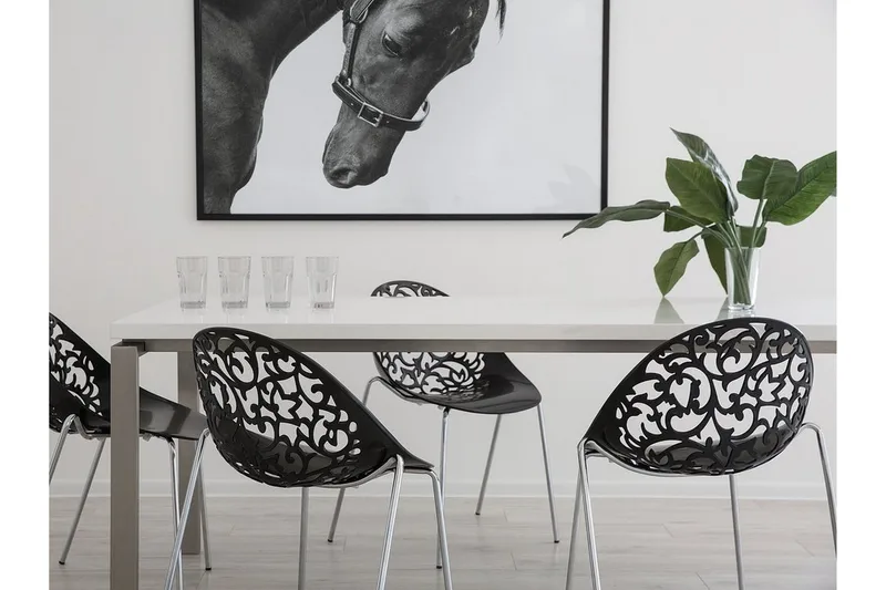 Mumford Stol 2-pk - Svart - Møbler - Stoler - Spisestuestoler & kjøkkenstoler