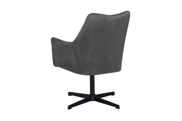 Najor Stol Fløyel - Grå - Møbler - Stoler - Spisestuestoler & kjøkkenstoler